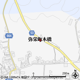 京都府京丹後市弥栄町木橋周辺の地図