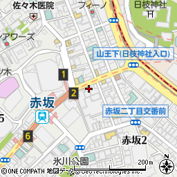 ＹａＭａＹａ赤坂店周辺の地図