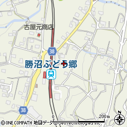 山梨県甲州市勝沼町菱山2637周辺の地図