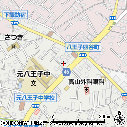 東京都八王子市大楽寺町409周辺の地図