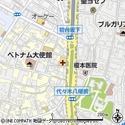 モビリティ東京渋谷代々木公園店周辺の地図
