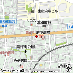 中田畳店周辺の地図