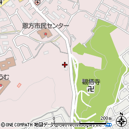 東京都八王子市西寺方町168周辺の地図