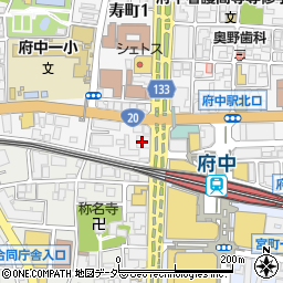 きらぼし銀行東府中支店 ＡＴＭ周辺の地図