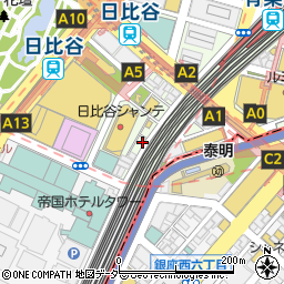 達磨酒場 有楽町店周辺の地図