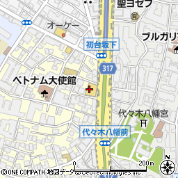 トヨタモビリティ東京渋谷代々木公園店周辺の地図