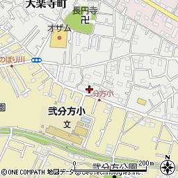 東京都八王子市大楽寺町304周辺の地図