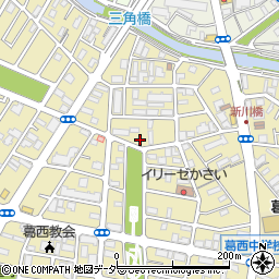 東京都江戸川区中葛西1丁目周辺の地図