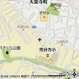 東京都八王子市弐分方町514周辺の地図