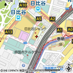 東京都千代田区有楽町1丁目2周辺の地図