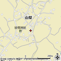千葉県四街道市山梨805周辺の地図