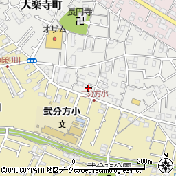 東京都八王子市大楽寺町305周辺の地図