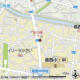 江戸川かもめ第１事業所周辺の地図