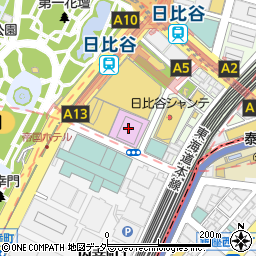 東京宝塚ビル周辺の地図