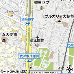 東京都渋谷区代々木5丁目14-7周辺の地図