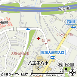 東京都八王子市石川町2011周辺の地図