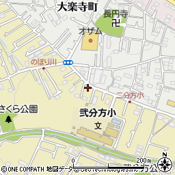 東京都八王子市弐分方町514-6周辺の地図