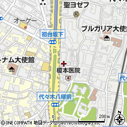 東京都渋谷区代々木5丁目14-9周辺の地図