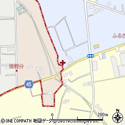 千葉県山武市横田1100周辺の地図