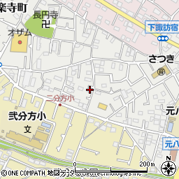 東京都八王子市大楽寺町316周辺の地図