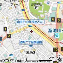 三井住友銀行赤坂支店 ＡＴＭ周辺の地図