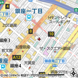 にしやま由美東京銀座クリニック周辺の地図