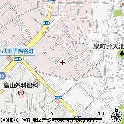 東京都八王子市四谷町853周辺の地図