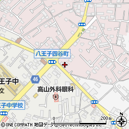 明光義塾　八王子四谷教室周辺の地図