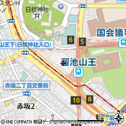 ディ・エグゼクティブ・センター・ジャパン株式会社　山王パークタワーオフィス周辺の地図