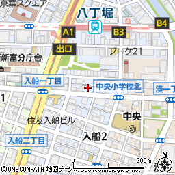 救世軍京橋小隊周辺の地図