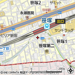 セコム株式会社　東京本部・笹塚営業所周辺の地図