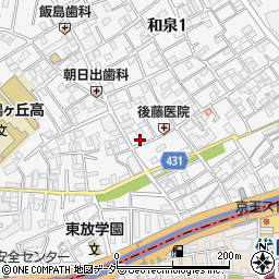 グリーンハウス５周辺の地図