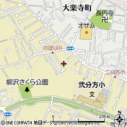 東京都八王子市弐分方町452周辺の地図