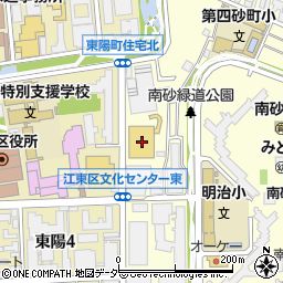 東京スター銀行タイヨー東陽町店 ＡＴＭ周辺の地図