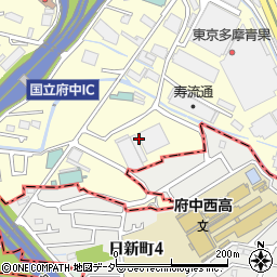 東京都国立市谷保6丁目7周辺の地図