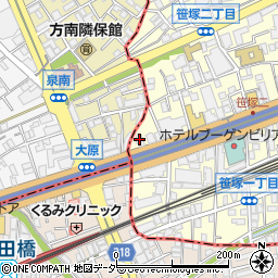 リハビリデイサービスnagomi笹塚店周辺の地図