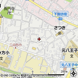 東京都八王子市大楽寺町334周辺の地図