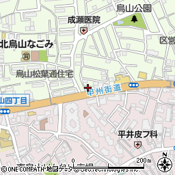 東京都世田谷区北烏山1丁目12-5周辺の地図