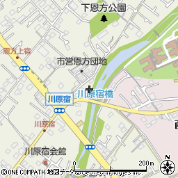 東京都八王子市下恩方町1824周辺の地図