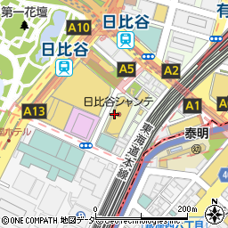 CHAYA ナチュラル&ワイルドテーブル 日比谷周辺の地図