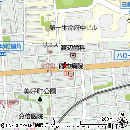 日本電算機用品株式会社　西東京営業所周辺の地図