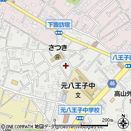 東京都八王子市大楽寺町373周辺の地図