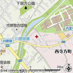 東京都八王子市西寺方町53周辺の地図