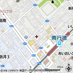 ウエルシア南行徳駅前店周辺の地図