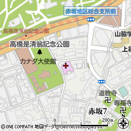 ゲーテ・インスティトゥート東京周辺の地図