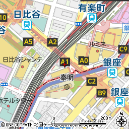 完全個室居酒屋 九州蔵 有楽町店周辺の地図