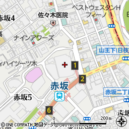 〒107-6319 東京都港区赤坂 赤坂Ｂｉｚタワー（１９階）の地図