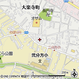 東京都八王子市大楽寺町301周辺の地図