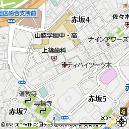 ＨＴピア赤坂周辺の地図