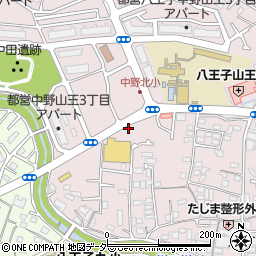 大東京信用組合中野山王出張所周辺の地図